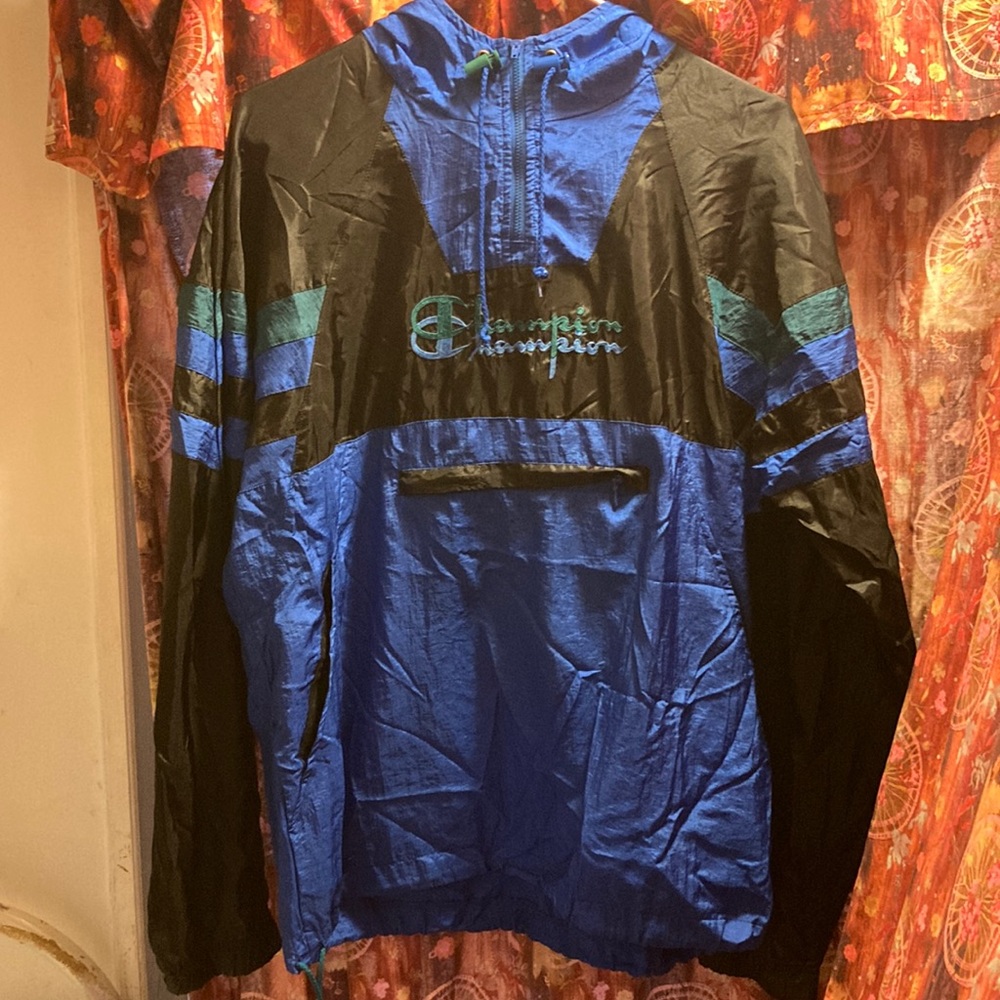 Champion Windbreaker Vintage 90’s Women’s Med